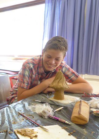 Atelier Argile, mon amie, Vacances en famille, Sculpture-artisanat